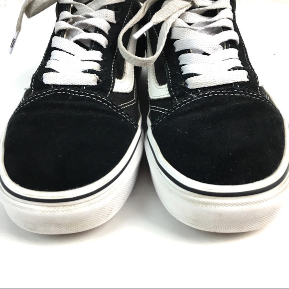 VANS OLD SKOOL CLASSIC SKATE SNEAKER BLACK UNISEX - Picture 7 of 8